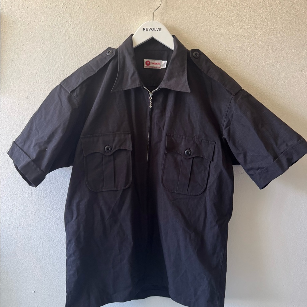 Tenderloin Japan Zip up workwear Short Sleeve Shirt Jacket